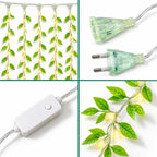 200 LED Warm White Fairy String Lights, 3x1m, Remote Control with 8 Lighting Mod