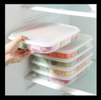 Airtight Fridge Storage Box with 5 Compartments