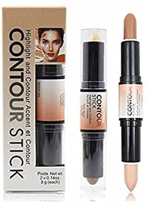 Professional Highlighter And Contour Stick, Multicolor