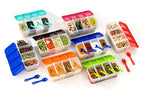 4 in 1 Multipurpose 4 Section Kitchen, Fridge Storage Airtight Container Set
