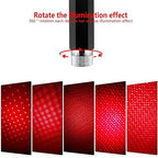 Portable USB Night Light Decorations for Car, Ceiling, Bedroom pack of 1